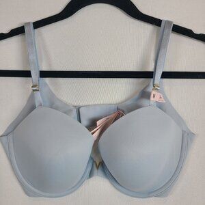 NWT Victoria's Secret Lightly Lined Blue Bra Everyday Essential Sz 34D